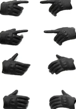 LittleArmory-OP3: figma Tactical Gloves (Stealth Black) (Reissue)