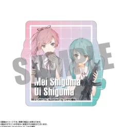 Little Armory: Pika Deco Colorful Sticker Mei Shiguma & Ui Shiguma