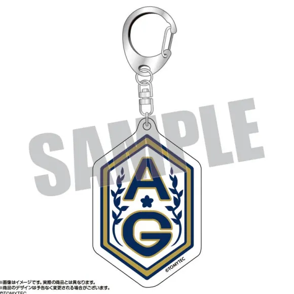 Little Armory: School Emblem Acrylic Key Chain Asagiri High School