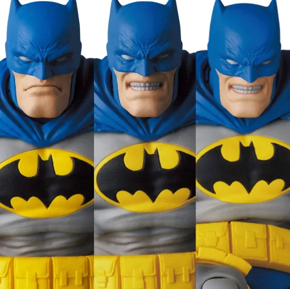 MAFEX Batman Blue Ver. & Robin (The Dark Knight Returns)