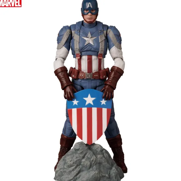 MAFEX Captain America (Classic Suit)
