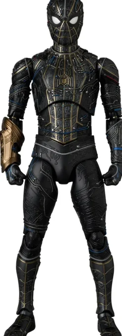MAFEX Spider-Man Black & Gold Suit (Spider-Man: No Way Home)