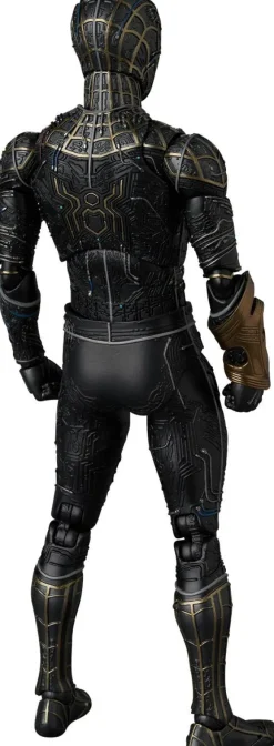 MAFEX Spider-Man Black & Gold Suit (Spider-Man: No Way Home)