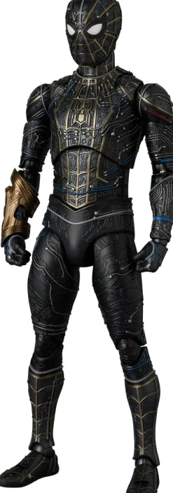 MAFEX Spider-Man Black & Gold Suit (Spider-Man: No Way Home)