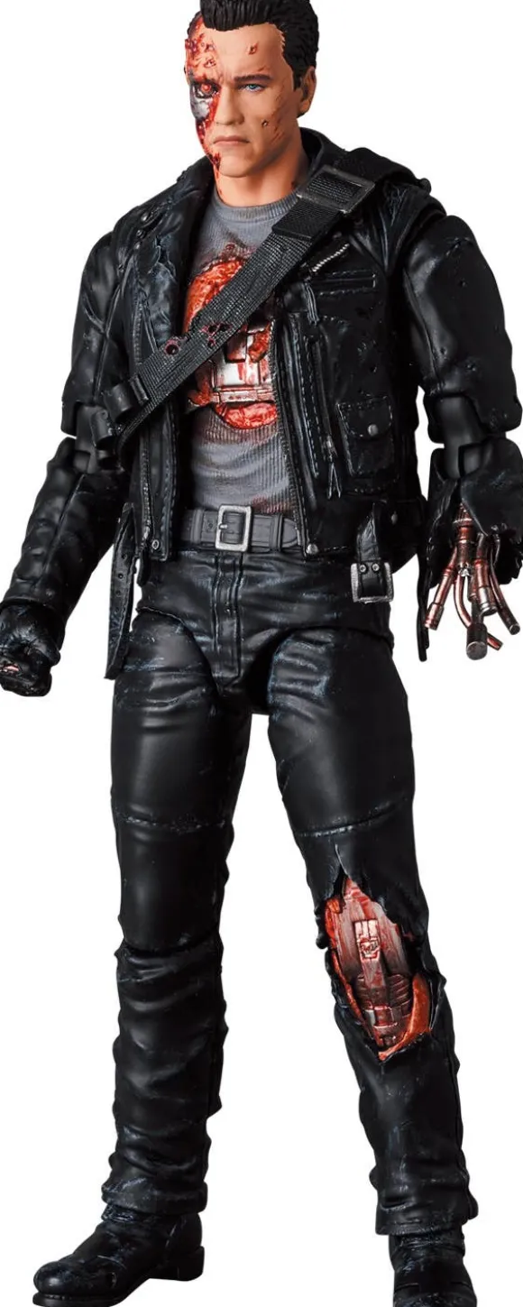 MAFEX T-800 (T2:Battle Damage Ver.)