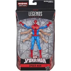 Marvel - Hasbro Action Figure: 6 Inch: Legends - Spider-Man Series 9.0: #01 Spider-Man (Mutated Version)
