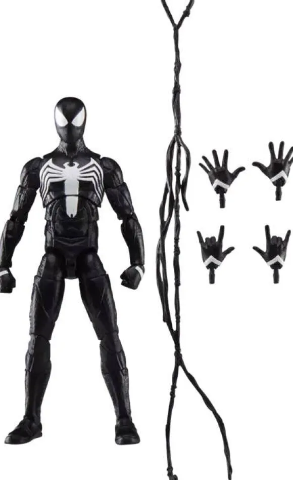 Marvel Legends Series Gamerverse Spider-Man 2 Peter Parker Black Suit