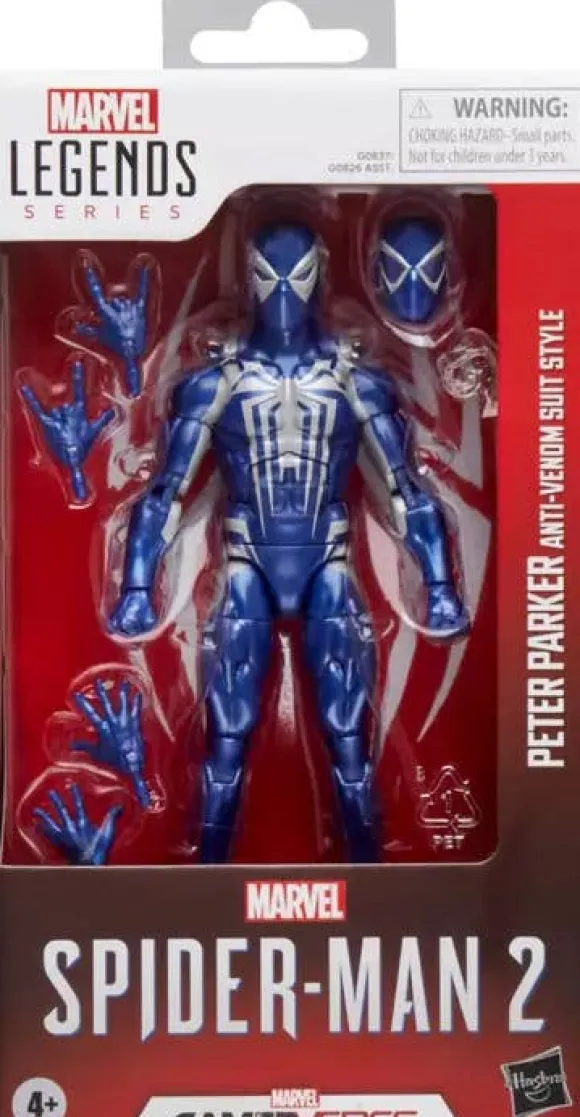 Marvel Legends Series Gamerverse Spider-Man 2 Peter Parker Anti-Venom Suit Style