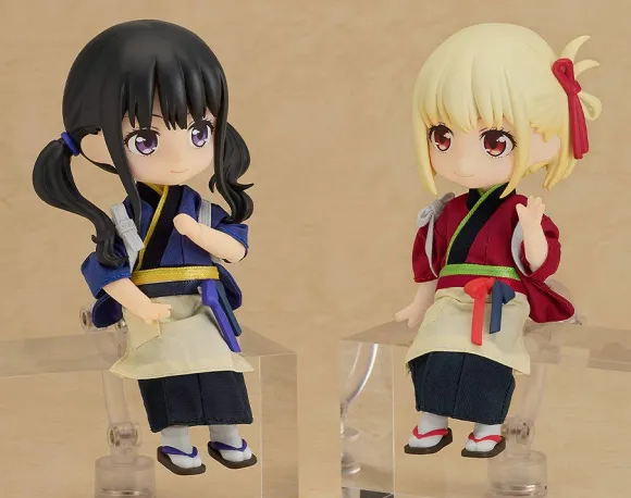 Nendoroid Doll Chisato Nishikigi: Cafe LycoReco Uniform Ver. (Lycoris Recoil)