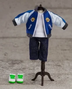 Nendoroid Doll Clothes Set Sukajan (Souvenir Jacket) (Blue)