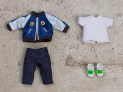 Nendoroid Doll Clothes Set Sukajan (Souvenir Jacket) (Blue)