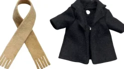 Nendoroid Doll Coat & Scarf (Black)