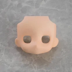Nendoroid Doll Customizable Face Plate - Narrowed Eyes: Without Makeup (Peach)