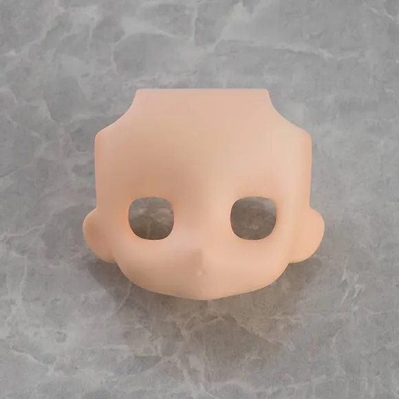 Nendoroid Doll Customizable Face Plate - Narrowed Eyes: Without Makeup (Peach)