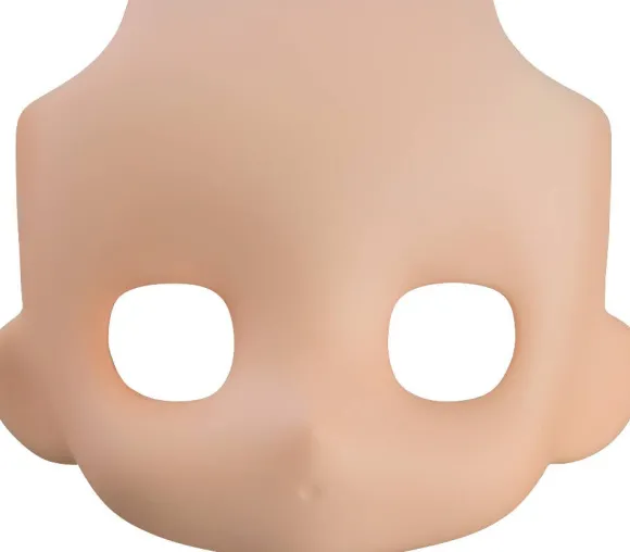 Nendoroid Doll Customizable Face Plate - Narrowed Eyes: Without Makeup (Peach)