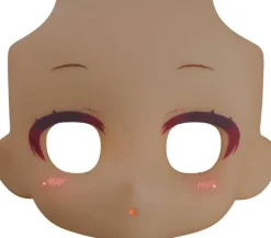 Nendoroid Doll Customizable Face Plate - Narrowed Eyes: With Makeup (Cinnamon)