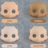 Nendoroid Doll Customizable Face Plate 00 (almond milk)