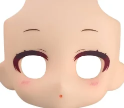 Nendoroid Doll Customizable Face Plate - Narrowed Eyes: With Makeup (Cream)