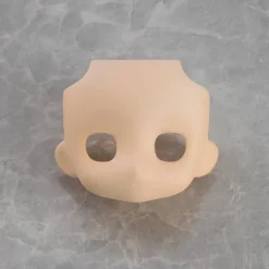 Nendoroid Doll Customizable Face Plate - Narrowed Eyes: Without Makeup (Almond Milk)