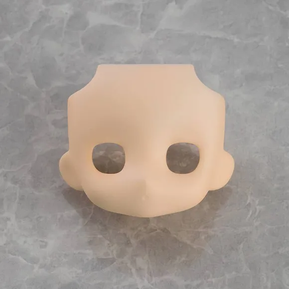 Nendoroid Doll Customizable Face Plate - Narrowed Eyes: Without Makeup (Almond Milk)