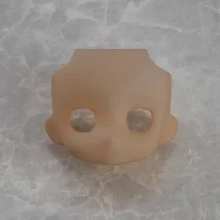 Nendoroid Doll Customizable Face Plate - Narrowed Eyes: Without Makeup (Cinnamon)