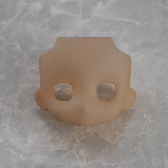 Nendoroid Doll Customizable Face Plate - Narrowed Eyes: Without Makeup (Cinnamon)