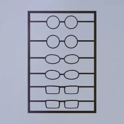 Nendoroid Doll Etching Glasses Set