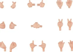 Nendoroid Doll: Hand Parts Set 02 (Peach)