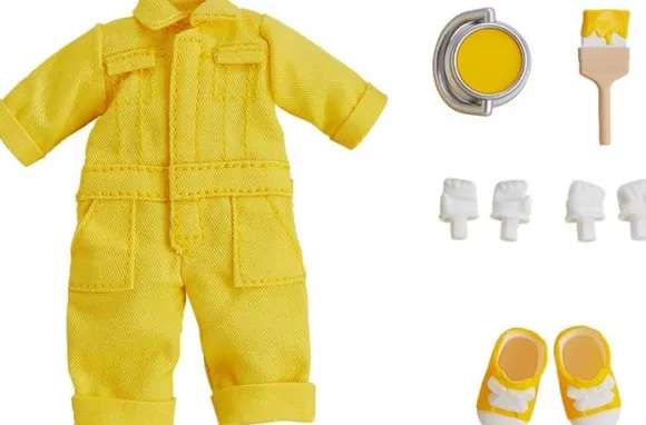 Nendoroid Doll Outfit Set (Colorful Coveralls Yellow)