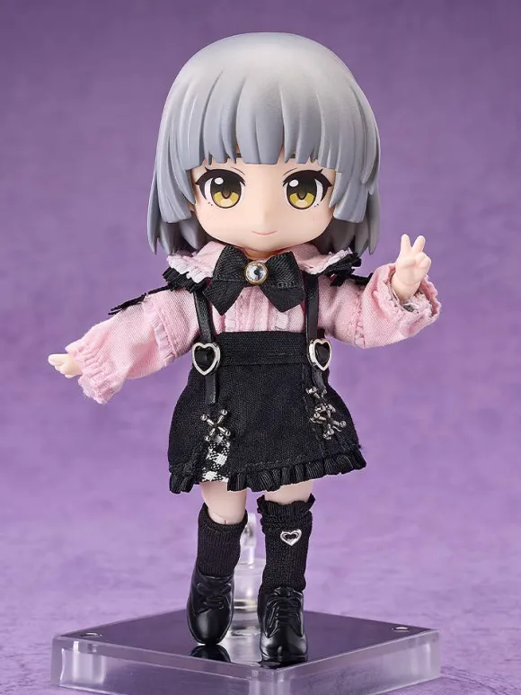 Nendoroid Doll Outfit Set: Suspender Skirt Set (Pink & Black)