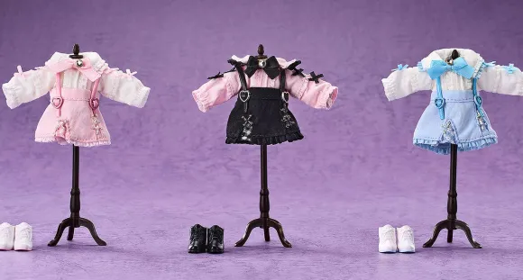 Nendoroid Doll Outfit Set: Suspender Skirt Set (Pink & Black)
