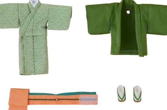 Nendoroid Doll Outfit Set: Kimono - Girl (Green)