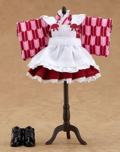 Nendoroid Doll: Outfit Set (Japanese-Style Maid - Pink)