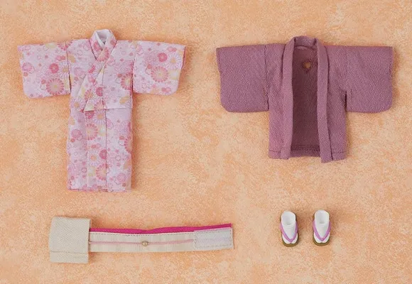 Nendoroid Doll Outfit Set: Kimono - Girl (Pink)
