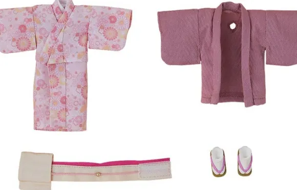 Nendoroid Doll Outfit Set: Kimono - Girl (Pink)