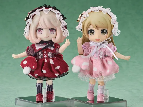 Nendoroid Doll Outfit Set: Mushroom - Girl (Pink)