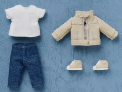 Nendoroid Doll Outfit Set: Leather Jacket (Ivory)