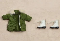 Nendoroid Doll Warm Clothing Set: Boots & Mod Coat (Khaki Green)