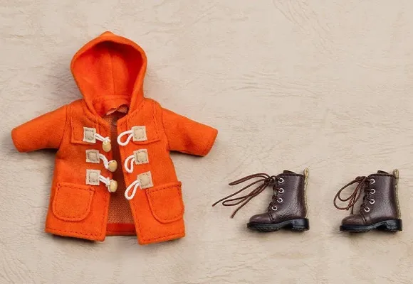 Nendoroid Doll Warm Clothing Set: Boots & Duffle Coat (Orange)