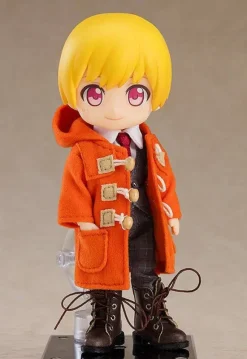 Nendoroid Doll Warm Clothing Set: Boots & Duffle Coat (Orange)