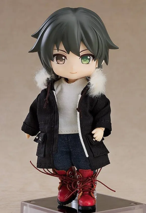 Nendoroid Doll Warm Clothing Set: Boots & Mod Coat (Black)