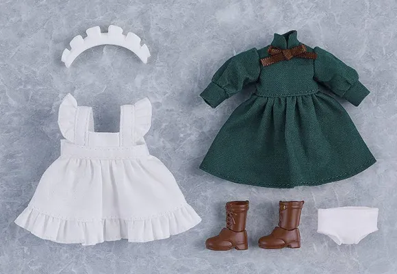Nendoroid Doll Work Outfit Set: Maid Outfit Long (Green)