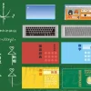 Nendoroid More Cube 01 Classroom Set