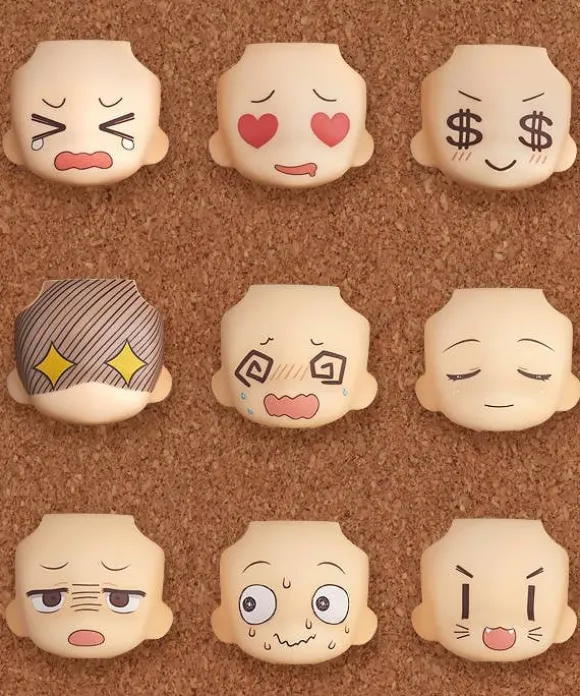 Nendoroid More: Face Swap 01 & 02 Selection: 1Box (9pcs)