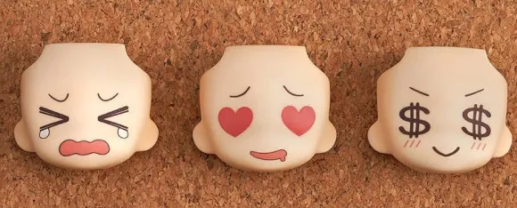 Nendoroid More: Face Swap 01 & 02 Selection: 1Box (9pcs)