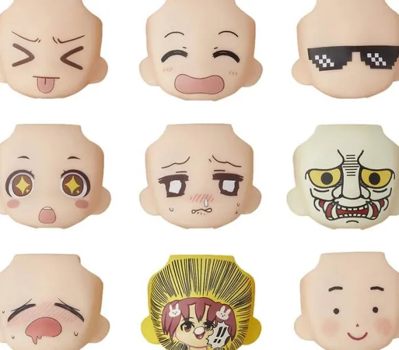 Nendoroid More: Face Swap 03: 1Box (9pcs)