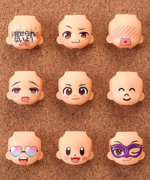 Nendoroid More: Face Swap 04: 1Box (9pcs)