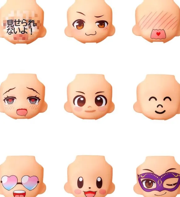 Nendoroid More: Face Swap 04: 1Box (9pcs)