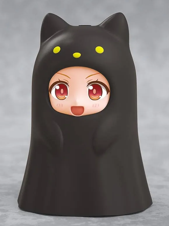 Nendoroid More Kigurumi Face Parts Case (Ghost Cat: Black)