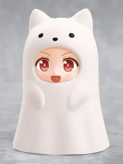 Nendoroid More Kigurumi Face Parts Case (Ghost Cat: White)